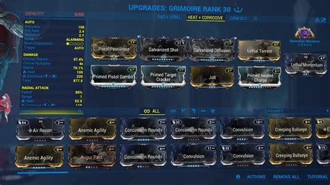 warframe book weapon|3 Forma Grimoire Build by GarnetLycan .